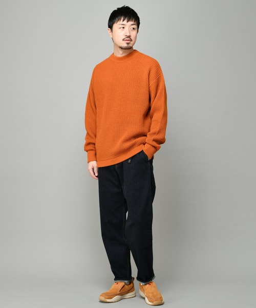 超特価sale開催 シルケットワッフルニット ニット セーター Ciaopanic チャオパニック のファッション トップス ニット セーター セール