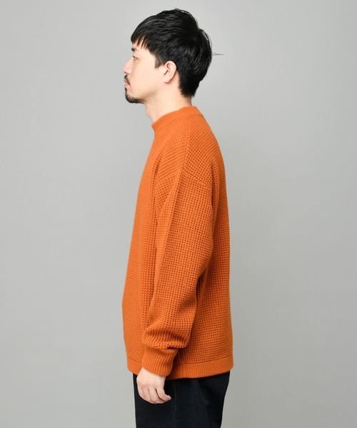 超特価sale開催 シルケットワッフルニット ニット セーター Ciaopanic チャオパニック のファッション トップス ニット セーター セール