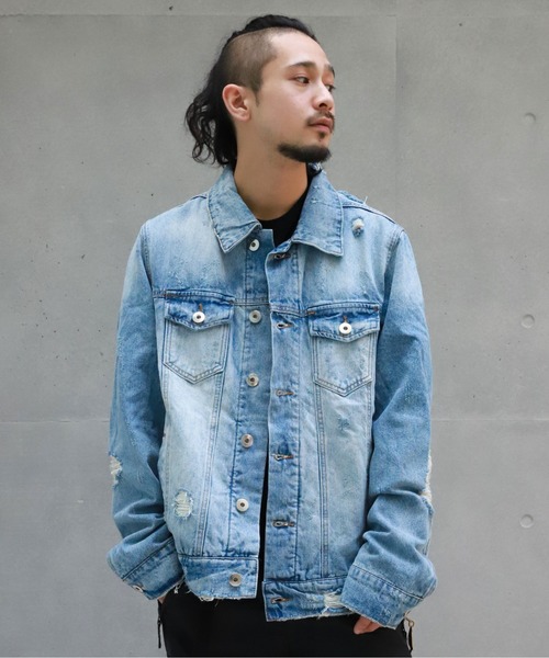 Mintcrew Reversible Denim Denim Jkt ミントクルー Ma 1 リバーシブル Ma 1 デニムジャケット デニムジャケット Mintcrew ミントクルー のファッション