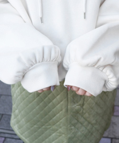 PairPair(ペアペア)の「裏起毛ショートパーカー(パーカー・レディース・ブラック/ピンク/アイボリー/モカ・FREE)」の17枚目の写真