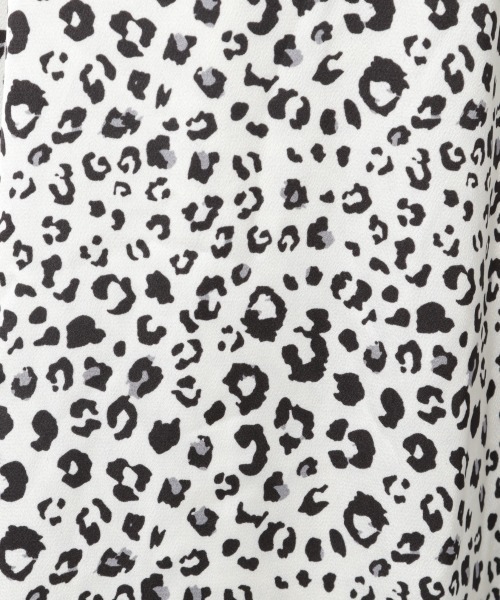 PAGEBOY（ページボーイ）の「レオパードセミフレアスカート（スカート・レディース・ブラック/オフホワイト・FREE）」の15枚目の写真