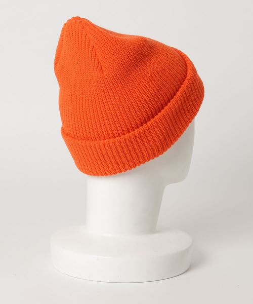 FTC（エフティーシー）の「BOX LOGO BEANIE（ニットキャップ/ビーニー・メンズ・イエロー/ブラック/オレンジ・FREE）」の4枚目の写真