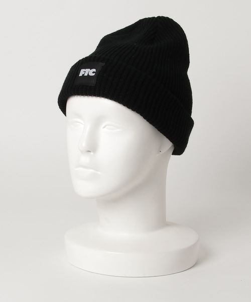 FTC（エフティーシー）の「BOX LOGO BEANIE（ニットキャップ/ビーニー・メンズ・イエロー/ブラック/オレンジ・FREE）」の5枚目の写真