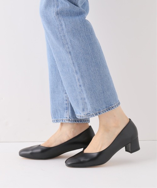 LE TALON（ルタロン）の「4cmスクエアVカットパンプス（パンプス・レディース・ブラック系その他/キャメル/ベージュ・23cm/23.5cm/25cm/24.5cm/24cm/22cm/22.5cm/21.5）」の15枚目の写真