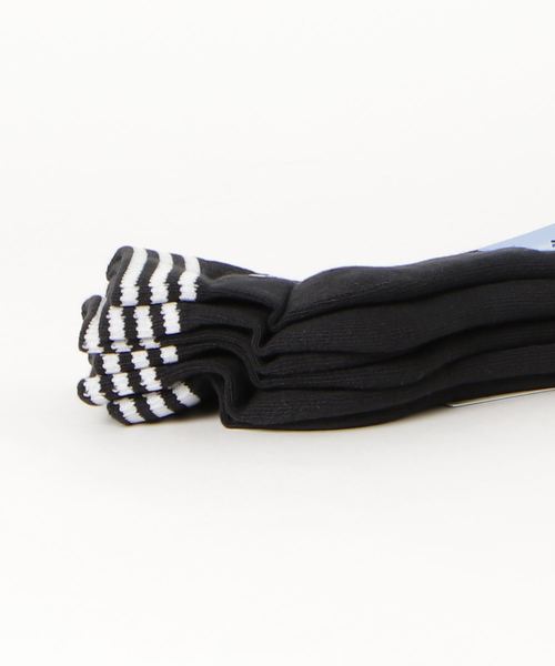 adidas Originals（アディダスオリジナルス）の「adidas Originals/アディダス オリジナルス TREFOIL ANKLE SOCKS HC/トレフォイル アンクル ソックス（ソックス/靴下・メンズ・ホワイト×ブラック/ブラック×ホワイト・M(24-26)/L(27-29)/22-24）」の4枚目の写真