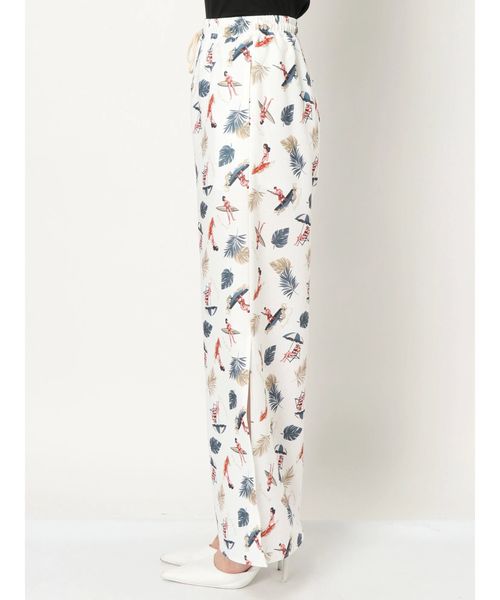 GYDA(ジェイダ)の「original ALOHA リラックスパンツ(その他パンツ・レディース・ブラック/ベージュ/オフホワイト・FREE)」の5枚目の写真