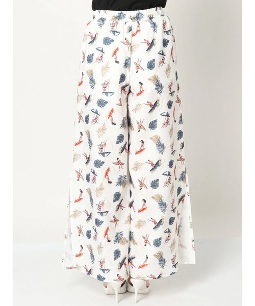 GYDA(ジェイダ)の「original ALOHA リラックスパンツ(その他パンツ・レディース・ブラック/ベージュ/オフホワイト・FREE)」の16枚目の写真