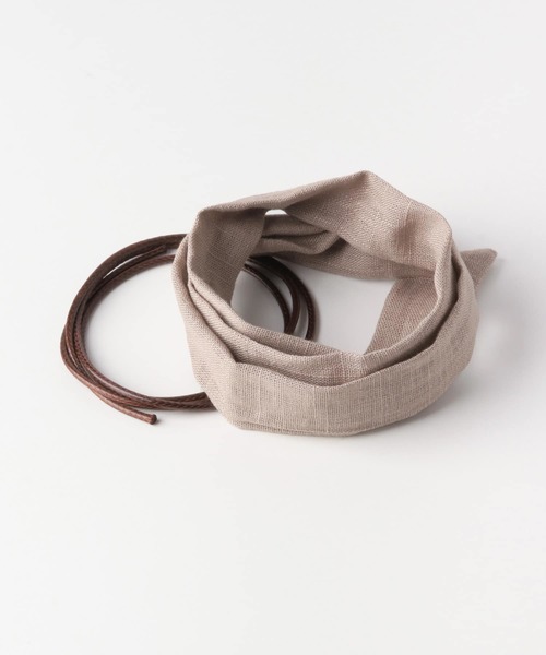 SMELLY（スメリー）の「グルグルコードリボンセット（その他ヘアアクセサリー・レディース・ブラウン系その他/ブルー系その他・-）」の7枚目の写真