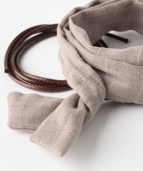 SMELLY（スメリー）の「グルグルコードリボンセット（その他ヘアアクセサリー・レディース・ブラウン系その他/ブルー系その他・-）」の10枚目の写真