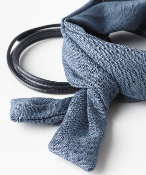 SMELLY（スメリー）の「グルグルコードリボンセット（その他ヘアアクセサリー・レディース・ブラウン系その他/ブルー系その他・-）」の11枚目の写真