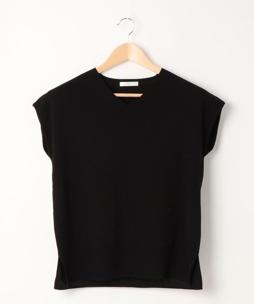 FUN.TRINITY（ファン トリニティー）の「ハーフミラノトップス（ニット/セーター・レディース・オフホワイト/ブラック/テラコッタ/ベージュ/ピンク・FREE）」の11枚目の写真