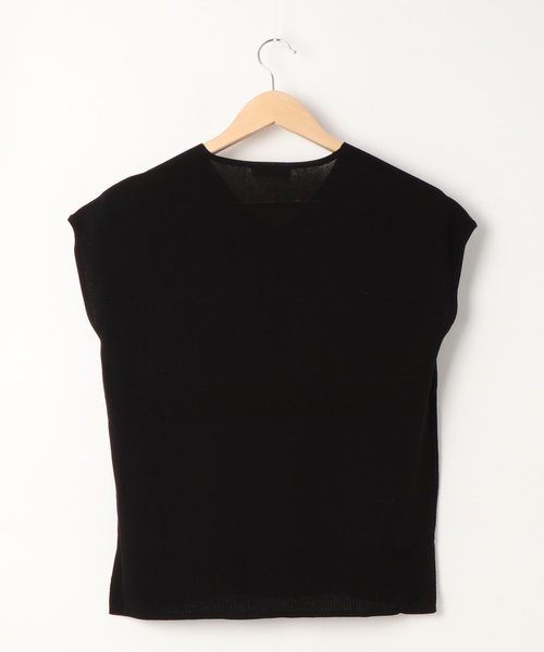 FUN.TRINITY（ファン トリニティー）の「ハーフミラノトップス（ニット/セーター・レディース・オフホワイト/ブラック/テラコッタ/ベージュ/ピンク・FREE）」の12枚目の写真