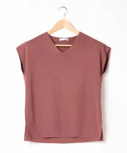 FUN.TRINITY（ファン トリニティー）の「ハーフミラノトップス（ニット/セーター・レディース・オフホワイト/ブラック/テラコッタ/ベージュ/ピンク・FREE）」の15枚目の写真