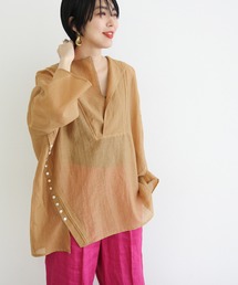 ADAM ET ROPE' | シアーブザムシャツ(シャツ/ブラウス)