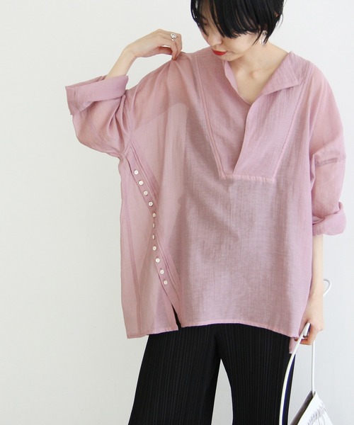 ADAM ET ROPE'（アダムエロペ）の「シアーブザムシャツ（シャツ