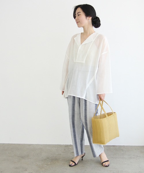 Adam et Rope&#39; - Adam et Rope&#39; ブザムシャツ ブザムシャツ | アダムエロペ(ADAM ET ROPE') | マルイウェブ