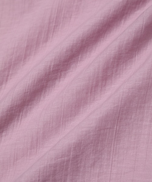 ADAM ET ROPE'(アダムエロペ)の「シアーブザムシャツ(シャツ/ブラウス・レディース・ホワイト/キャメル/ダークラベンダー・FREE)」の14枚目の写真