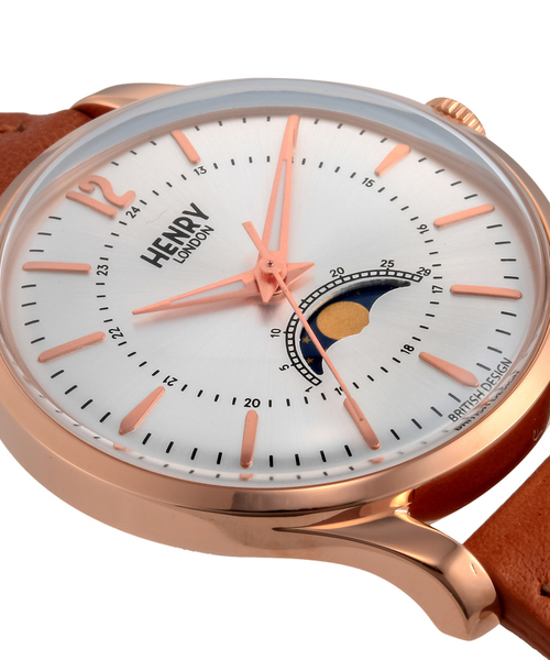 ABAHOUSE(アバハウス)の「ペアウォッチ【日本限定モデル】ヘンリー ロンドン HENRY LONDON MARYLEBONE メリルボーン HL34-LS-0386(アナログ腕時計・メンズ・シルバー・フリー)」の3枚目の写真