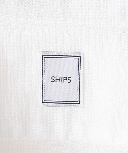 SHIPS(シップス)の「SHIPS:【テレワーク対応可能】ウォッシュド ワッフル ソリッド シャツ(シャツ/ブラウス・メンズ・ホワイト/ネイビー・SMALL/MEDIUM/LARGE/X-LARGE)」の10枚目の写真