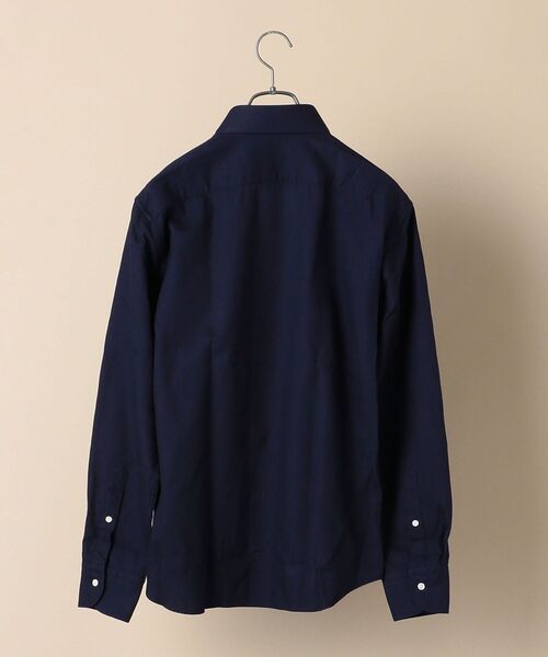 SHIPS(シップス)の「SHIPS:【テレワーク対応可能】ウォッシュド ワッフル ソリッド シャツ(シャツ/ブラウス・メンズ・ホワイト/ネイビー・SMALL/MEDIUM/LARGE/X-LARGE)」の6枚目の写真
