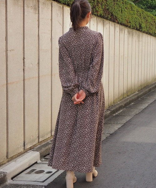 tiptop(ティップトップ)の「チャイナシャツワンピース(ワンピース・レディース・ブラック/グレイッシュベージュ/ブルー/A/B・FREE)」の19枚目の写真