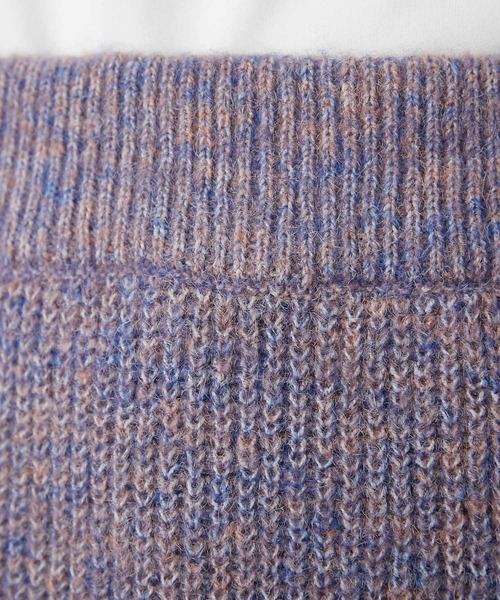 natural couture（ナチュラルクチュール）の「ミックスヤーンIラインスカート（スカート・レディース・ベージュ/パープル/ブラウン・FREE）」の18枚目の写真