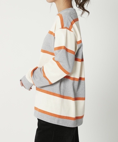 the9shop 新品未使用 love PEARL T-shirts ボーダー THE 9 SHOP love Pearl T-shirts ボーダーブラック love PEARL T