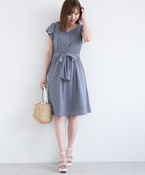 セール ブランド古着 半袖ワンピース ワンピース Proportion Body Dressing プロポーションボディドレッシング のファッション通販 Zozoused