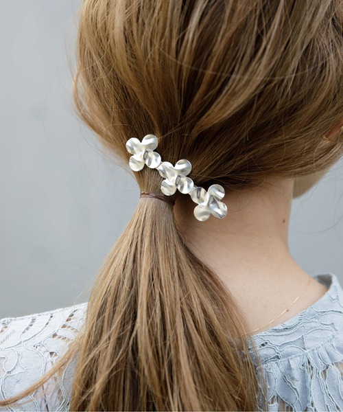 flower（フラワー）の「リリークリップ（ヘアピン・レディース・シルバー/ゴールド・FREE）」の2枚目の写真