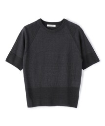 プレーンリネン クルーネックプルオーバー