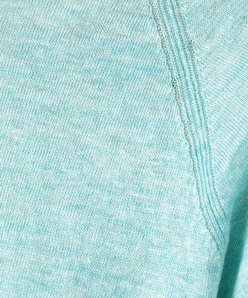 TOMORROWLAND （トゥモローランド）の「プレーンリネン クルーネックプルオーバー（ニット/セーター・レディース・ダークブラウン/チャコールグレー/オレンジ/ライトグリーン/シルバー系その他/ライトベージュ/イエロー/ライトピンク/ブルー・S）」の17枚目の写真