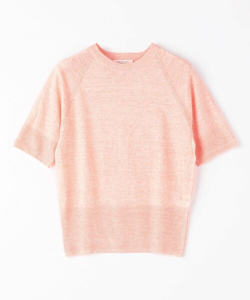 TOMORROWLAND （トゥモローランド）の「プレーンリネン クルーネックプルオーバー（ニット/セーター・レディース・ダークブラウン/チャコールグレー/オレンジ/ライトグリーン/シルバー系その他/ライトベージュ/イエロー/ライトピンク/ブルー・S）」の15枚目の写真