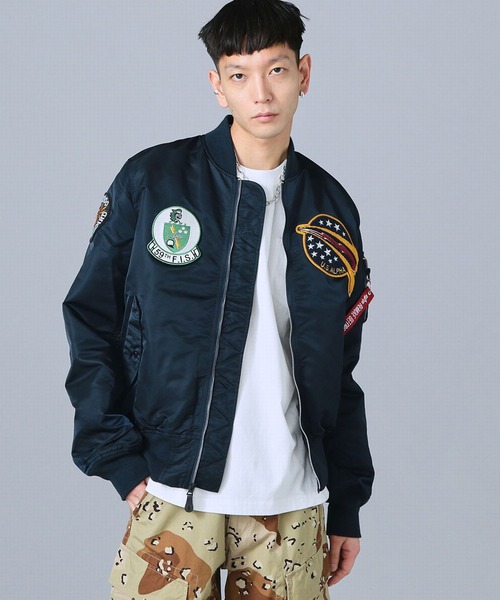 セール ライトma 1 Air Crew Ma 1 Alpha アルファ のファッション通販 Zozotown