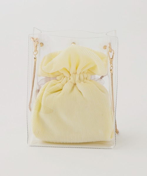 one after another NICE CLAUP(ワンアフターアナザーナイスクラップ)の「巾着ポーチセットPVCBAG(ショルダーバッグ・レディース・その他1/その他2・ONE SIZE)」の12枚目の写真