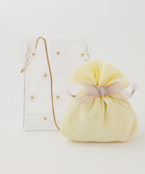 one after another NICE CLAUP(ワンアフターアナザーナイスクラップ)の「巾着ポーチセットPVCBAG(ショルダーバッグ・レディース・その他1/その他2・ONE SIZE)」の9枚目の写真