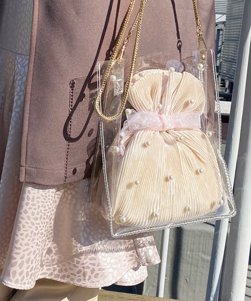 one after another NICE CLAUP(ワンアフターアナザーナイスクラップ)の「巾着ポーチセットPVCBAG(ショルダーバッグ・レディース・その他1/その他2・ONE SIZE)」の18枚目の写真