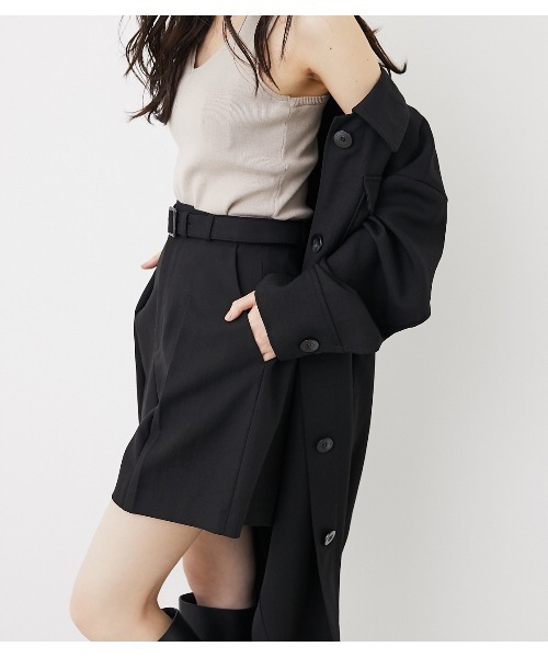 rienda - 新品　送料込　Rienda suelta リエンダスエルタ　ショートパンツ セール】フレアペプラムスコートショートパンツ（スカート