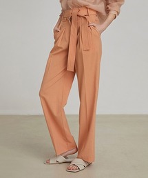 【UNSPOKEN】color belted pants FAZ20188chw
