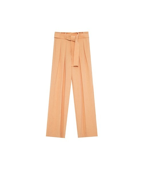 UNSPOKEN(アンスポクン)の「【UNSPOKEN】color belted pants FAZ20188chw(スラックス・レディース・テラコッタ・L/M/S)」の14枚目の写真