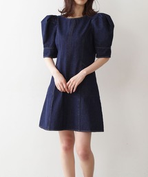 FREE'S MART | デニムミニ丈ワンピース(ワンピース)