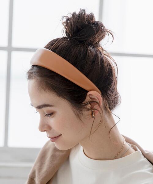 coen（コーエン）の「ボリュームカチューシャ（カチューシャ・レディース・ブラック/ブラウン・FREE）」の13枚目の写真