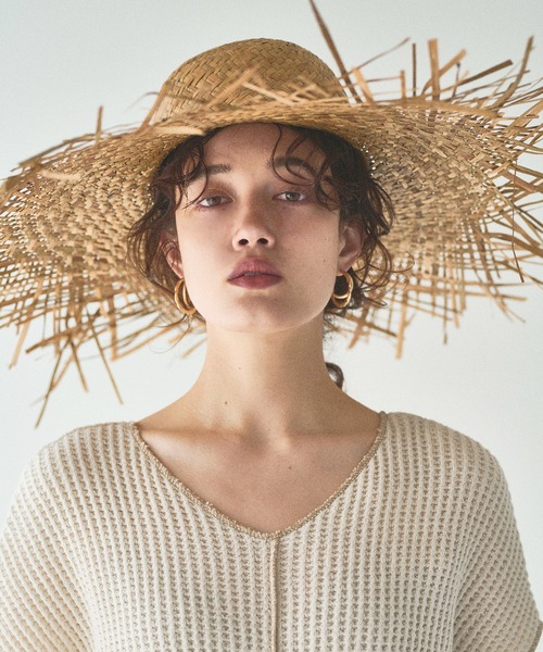 natural couture(ナチュラルクチュール)の「【大人ナチュ】2マイルワッフルセットアップ(セットアップ・レディース・アイボリー/スミクロ/ライトベージュ・FREE)」の6枚目の写真