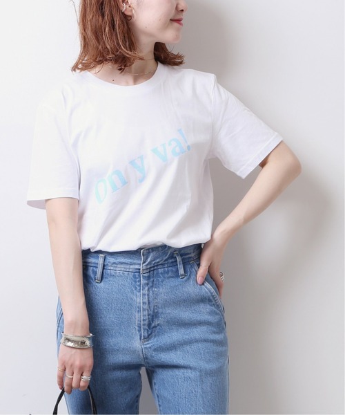 Spick & Span(スピックアンドスパン)の「【Les Petits Basics】Tシャツ (On y va )◆(Tシャツ/カットソー・レディース・ホワイト・S)」の8枚目の写真