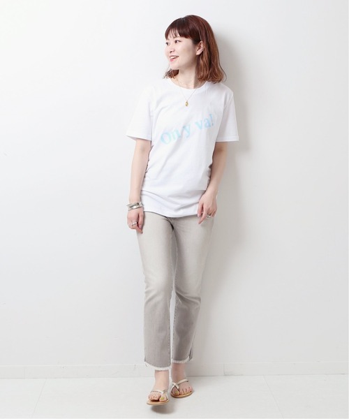Spick & Span(スピックアンドスパン)の「【Les Petits Basics】Tシャツ (On y va )◆(Tシャツ/カットソー・レディース・ホワイト・S)」の11枚目の写真