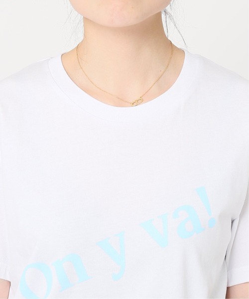 Spick & Span(スピックアンドスパン)の「【Les Petits Basics】Tシャツ (On y va )◆(Tシャツ/カットソー・レディース・ホワイト・S)」の9枚目の写真