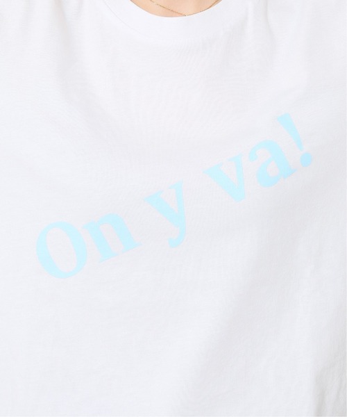 Spick & Span(スピックアンドスパン)の「【Les Petits Basics】Tシャツ (On y va )◆(Tシャツ/カットソー・レディース・ホワイト・S)」の16枚目の写真