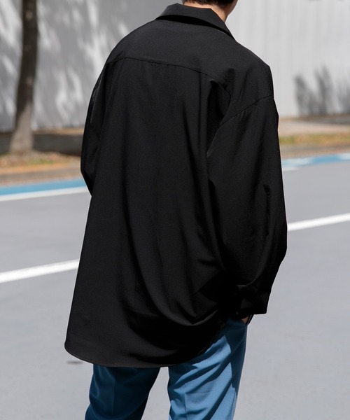 Adoon plain（アドーンプレーン）の「【Adoon plain】フラワー刺繍シャツ（シャツ/ブラウス・メンズ・ブラック/ボルドー/ダークブルー・MEDIUM/LARGE）」の13枚目の写真