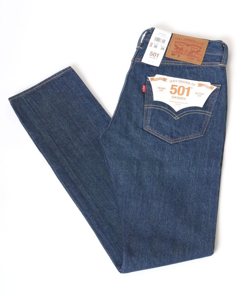 Levi's(リーバイス)の「Levi's/リーバイス 501 SKINNY/スキニーフィット(デニムパンツ・メンズ・ダークインディゴブルー/ライトインディゴブルー・32inch/30inch/28inch/34inch/36inch/38inch/31inch/29inch/33inch)」の20枚目の写真