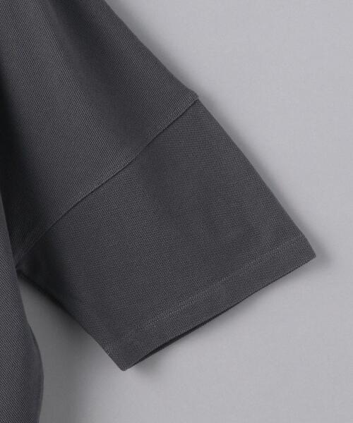 EN ROUTE（アンルート）の「＜EN ROUTE（アンルート）＞ コットン ピケ ドロップ/ショルダー ワイド ポロ（ポロシャツ・メンズ・ダークグレー/ブラック/ホワイト・2/1/3）」の11枚目の写真