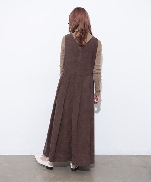 MERLOT(メルロー)の「サロペットスカート(ジャンパースカート・レディース・ブラック・FREE)」の7枚目の写真